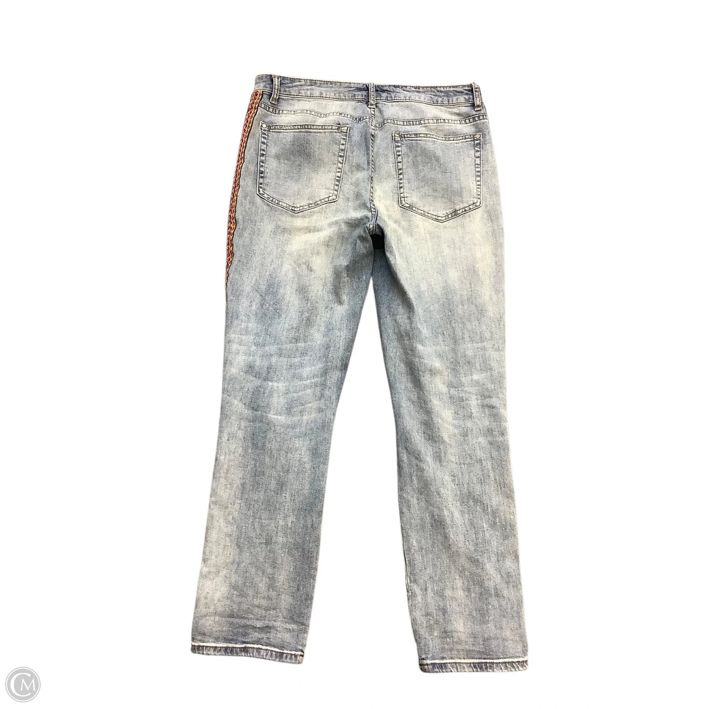 Jeans Straight By Clothes Mentor In Blue Denim, Size: 10