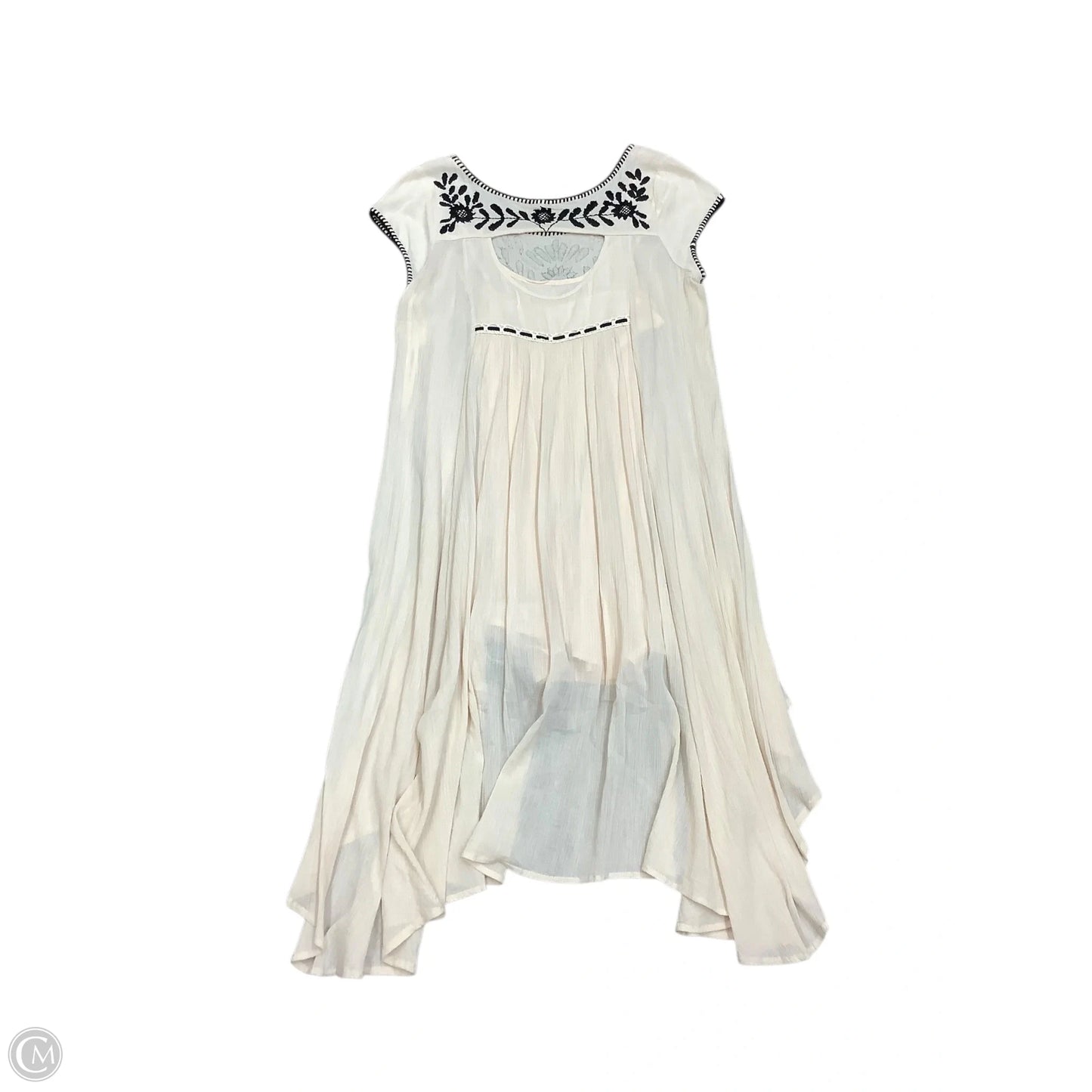 Dress Casual Midi By Free People In Cream, Size: S