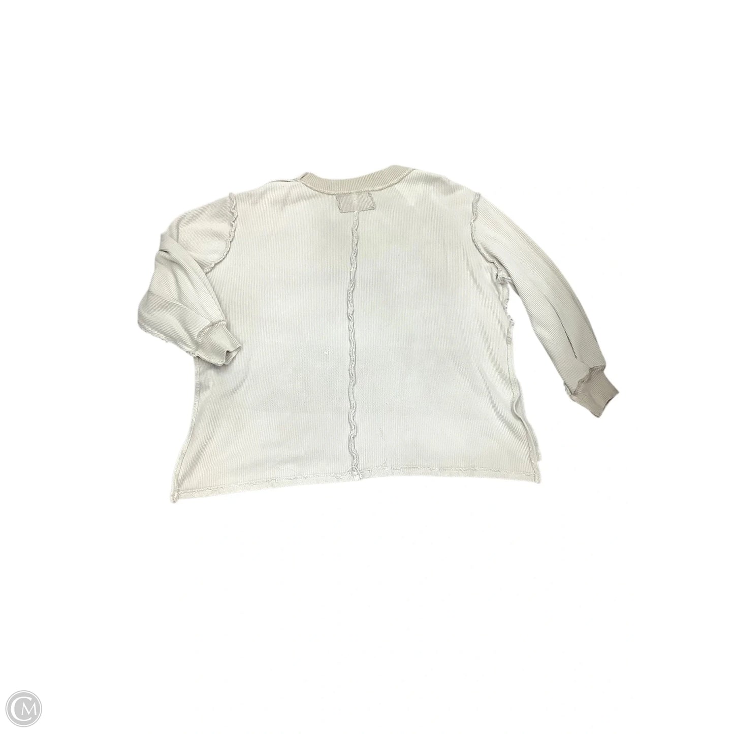 Top Long Sleeve By We The Free In Taupe, Size: S