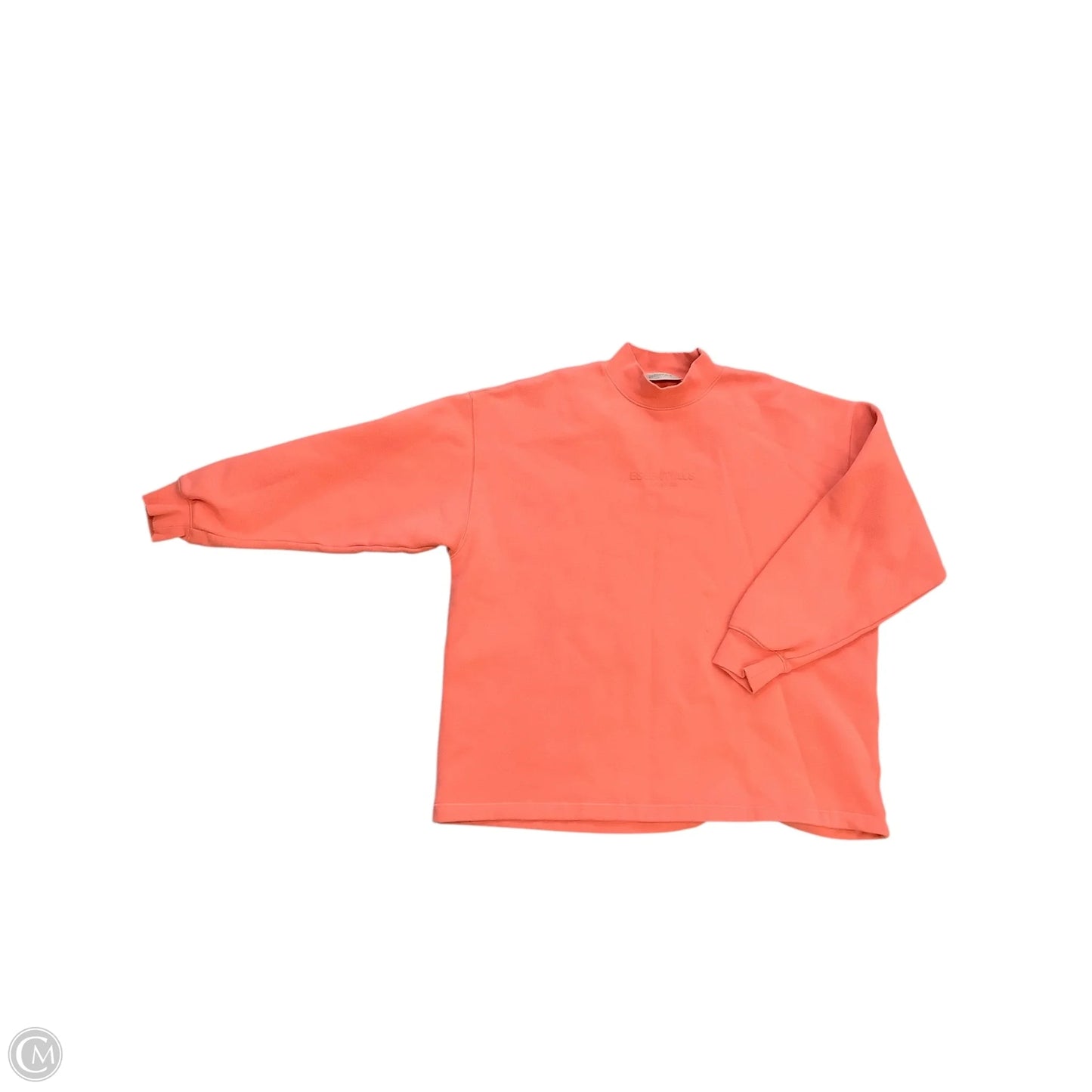 Sweatshirt Crewneck By Cmb In Coral, Size: S