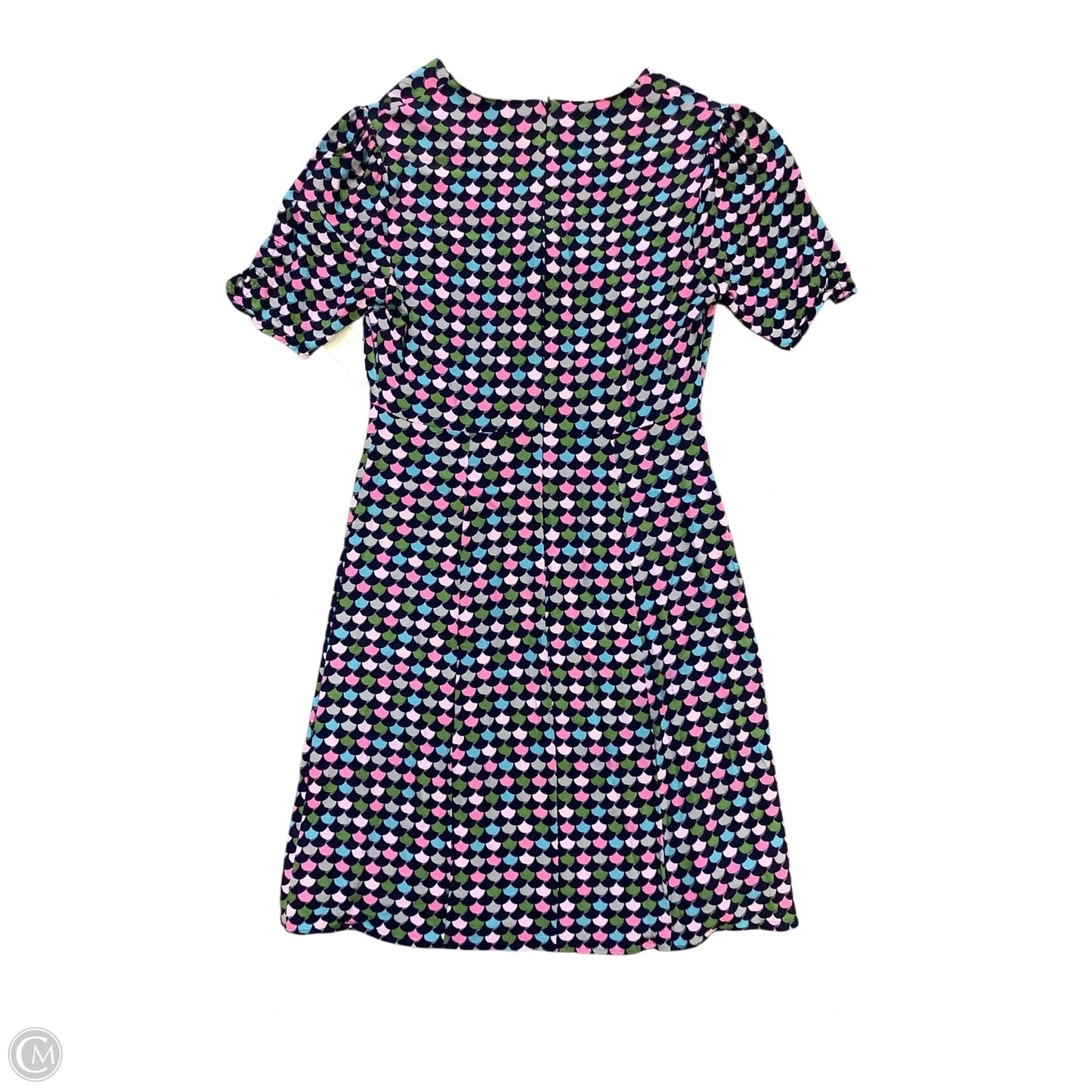 Dress Casual Midi By Boden In Blue & Pink, Size: 4
