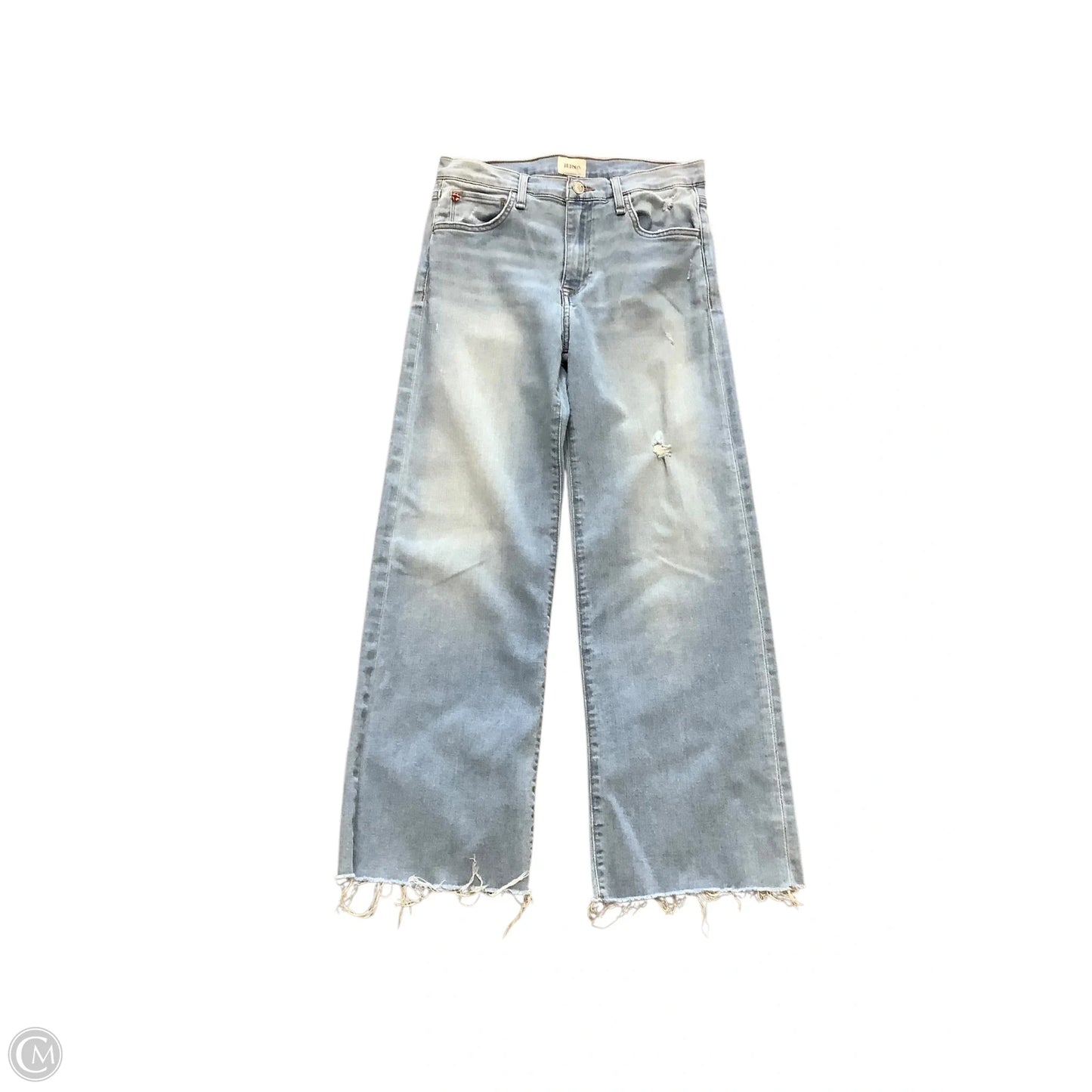 Jeans Wide Leg By Hudson In Blue, Size: 4 (26)