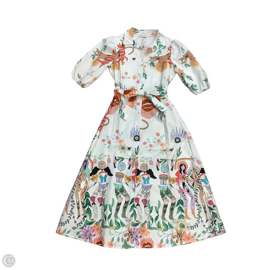Dress Casual Maxi By Civico 51 In White, Size: M
