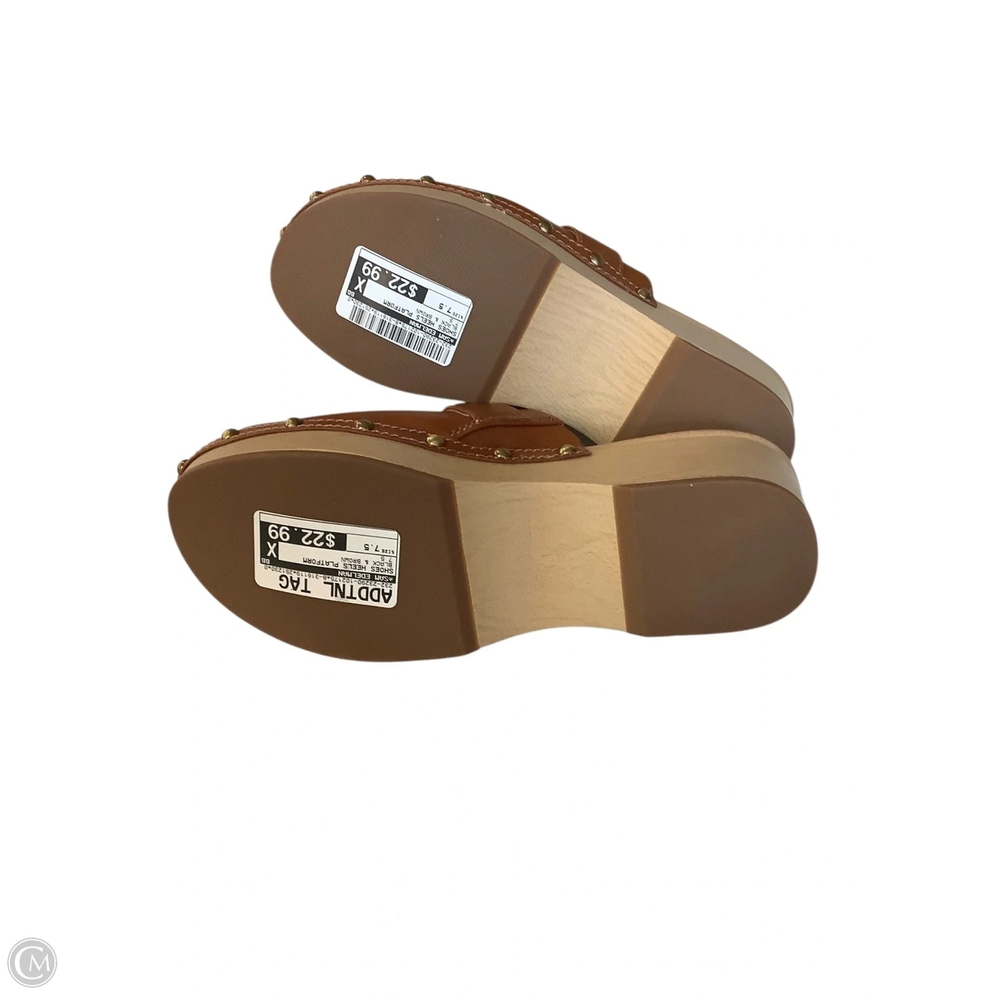 Shoes Heels Platform By Sam Edelman In Black & Brown, Size: 7.5