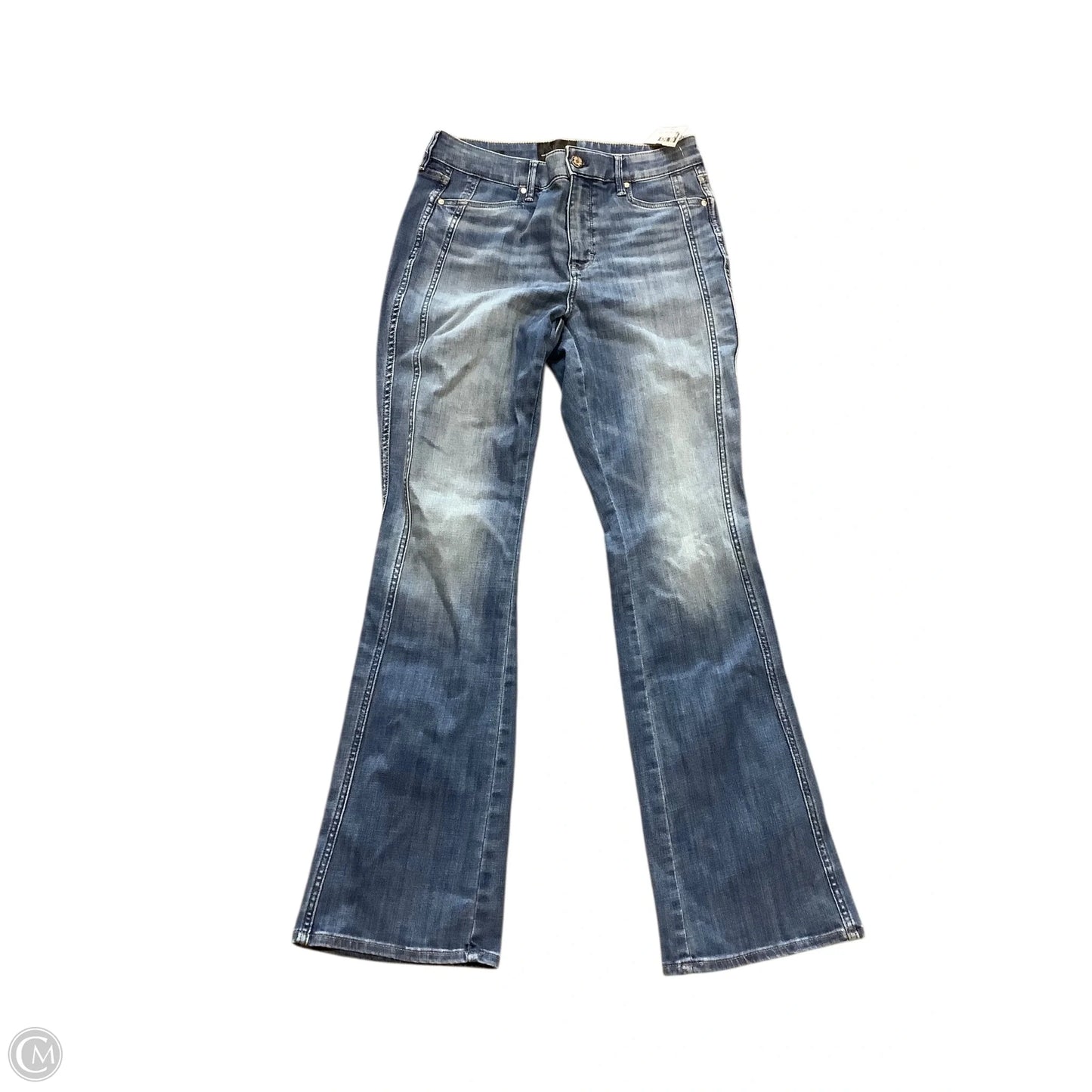 Jeans Boot Cut By White House Black Market In Blue Denim, Size: 6