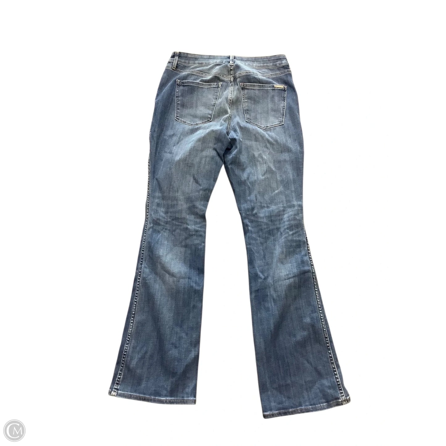 Jeans Boot Cut By White House Black Market In Blue Denim, Size: 6