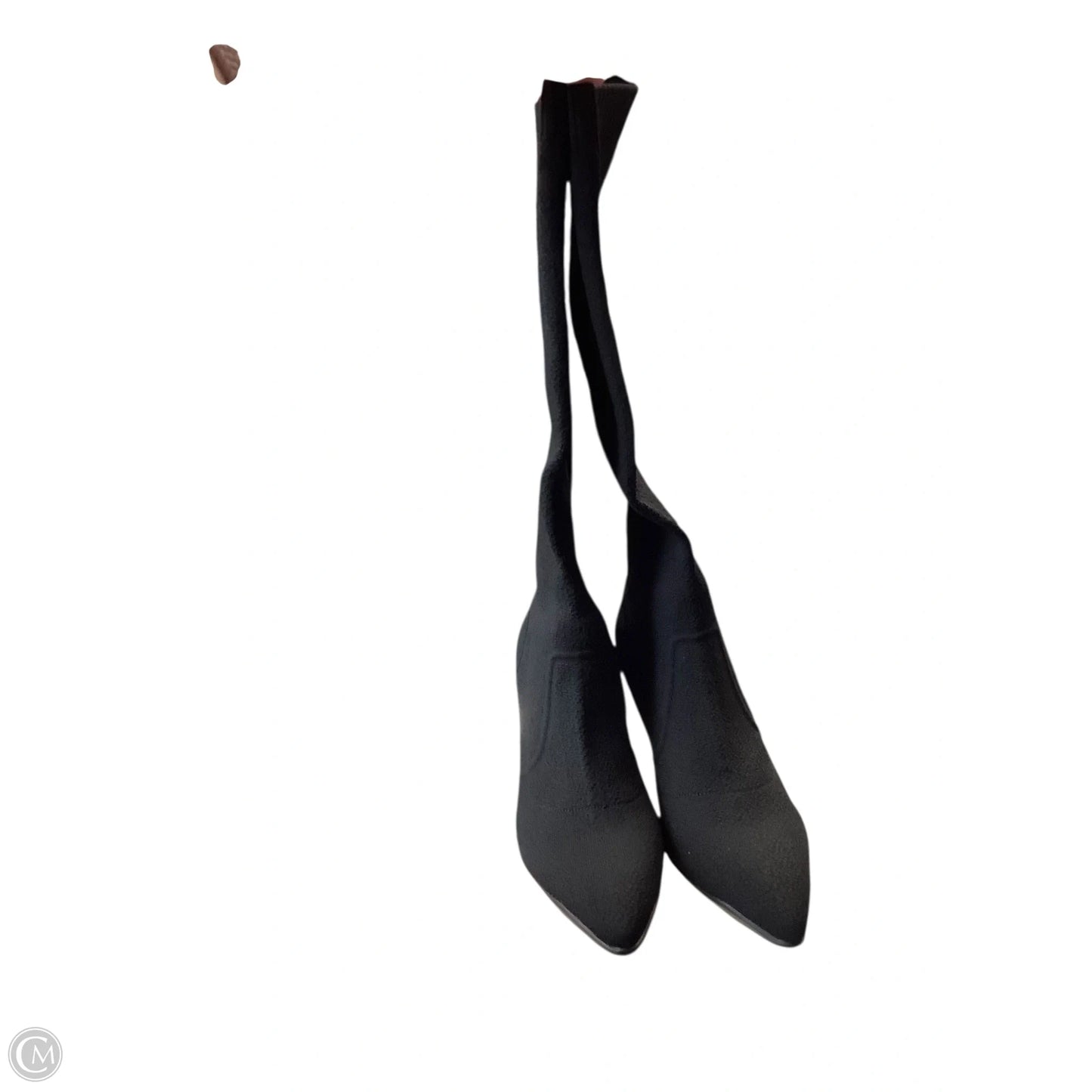 Boots Knee Heels By Cmb In Black, Size: 7