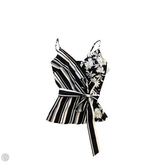 Top Sleeveless By White House Black Market In Black & White, Size: 2
