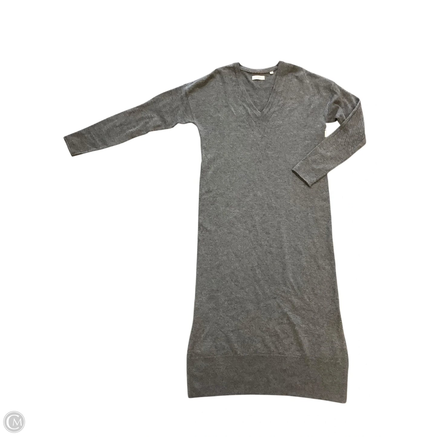Dress Sweater By Cma In Grey, Size: M