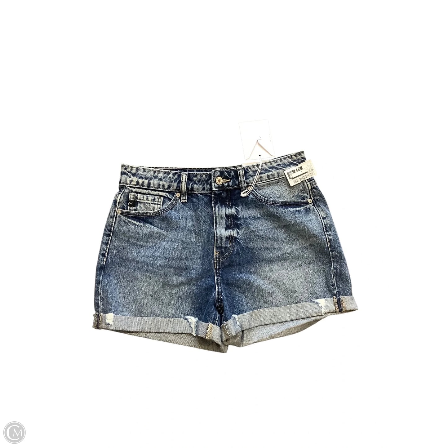 Shorts By Kancan In Blue Denim, Size: M