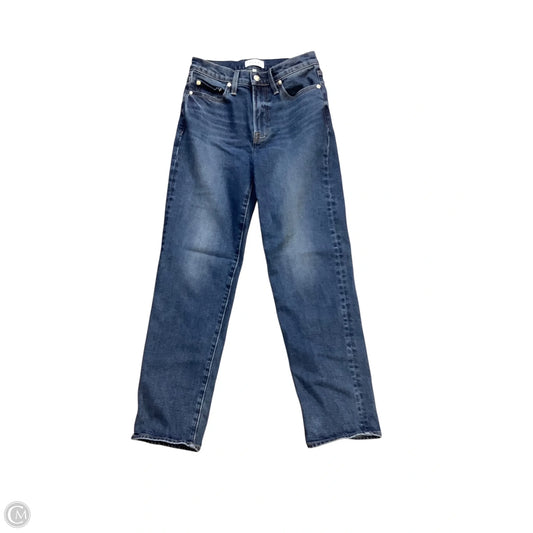 Jeans Straight By Pistola In Blue Denim, Size: 2