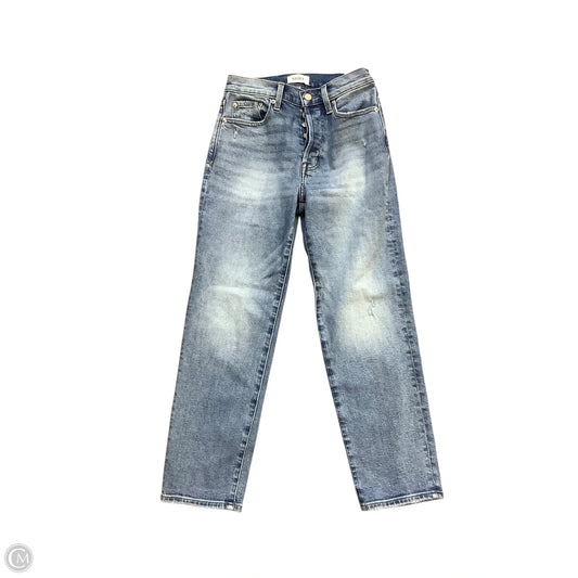 Jeans Straight By Pistola In Blue Denim, Size: 2