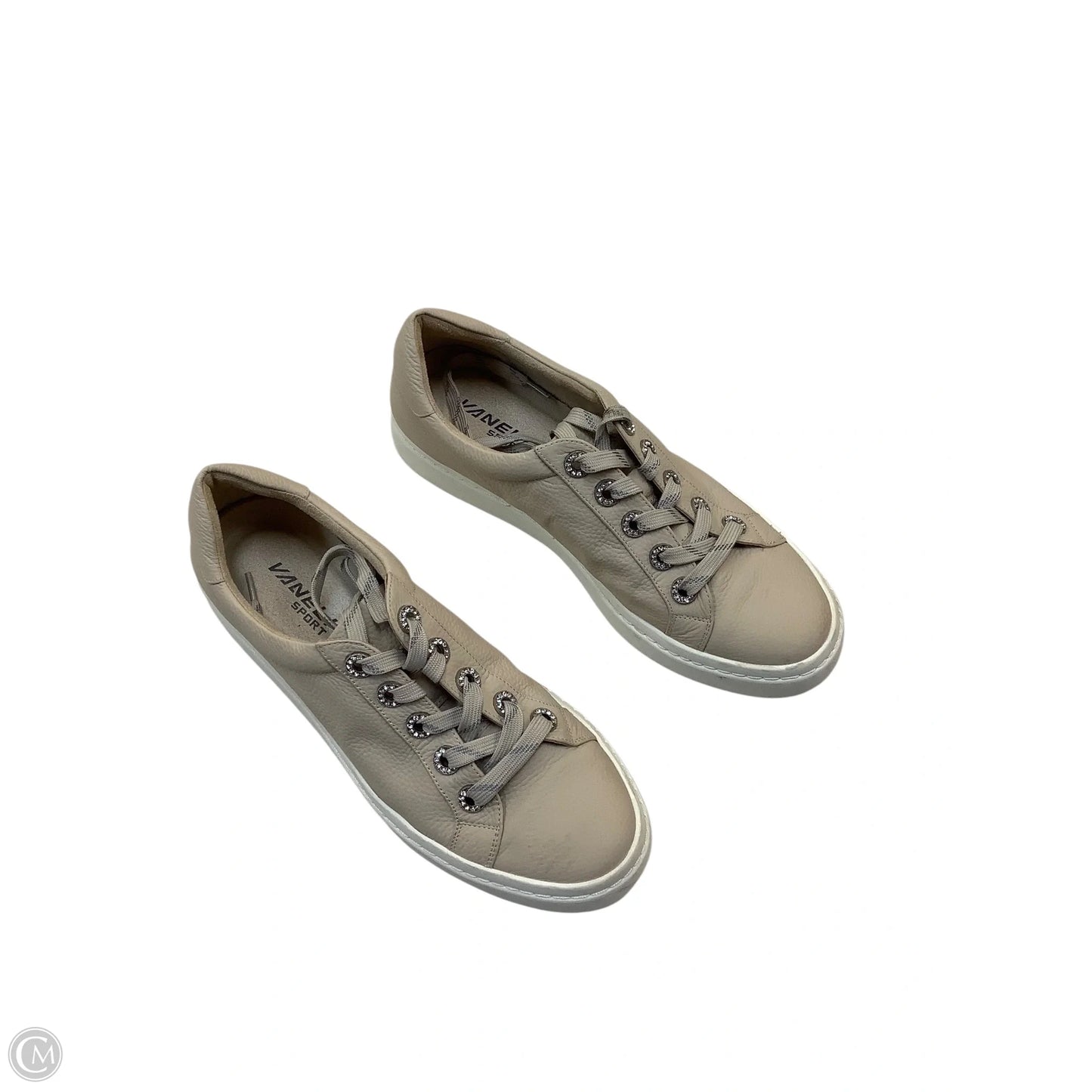 Shoes Sneakers By Vaneli In Tan, Size: 9