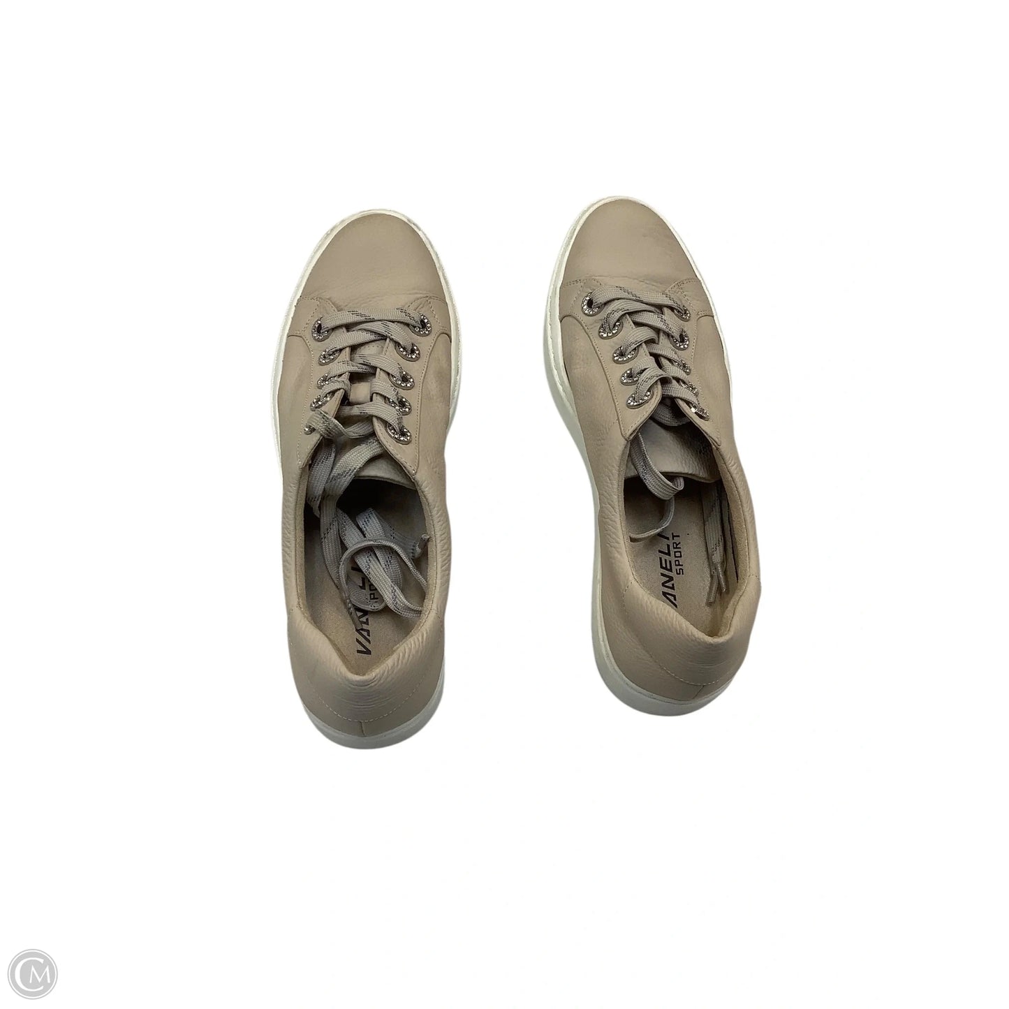 Shoes Sneakers By Vaneli In Tan, Size: 9