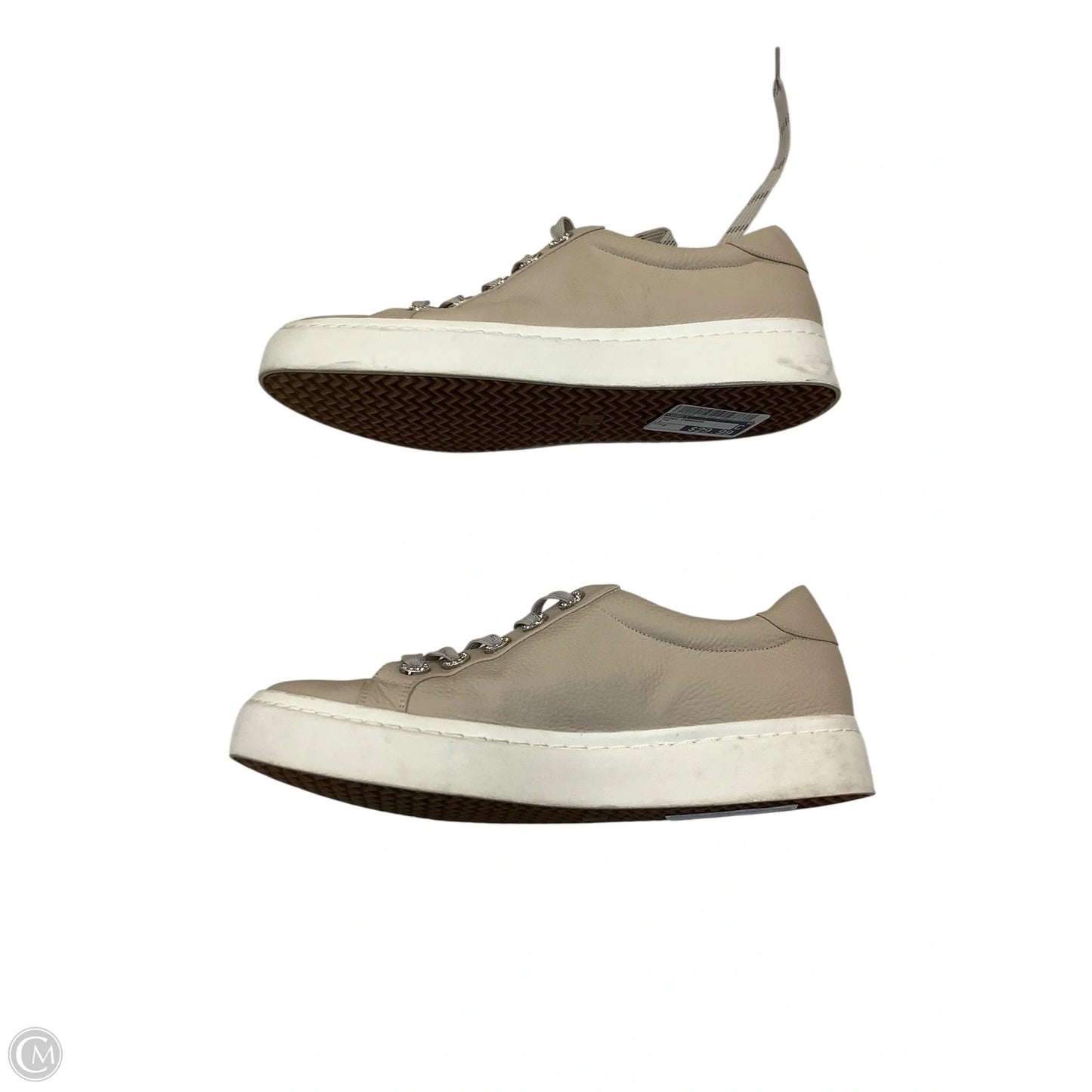 Shoes Sneakers By Vaneli In Tan, Size: 9