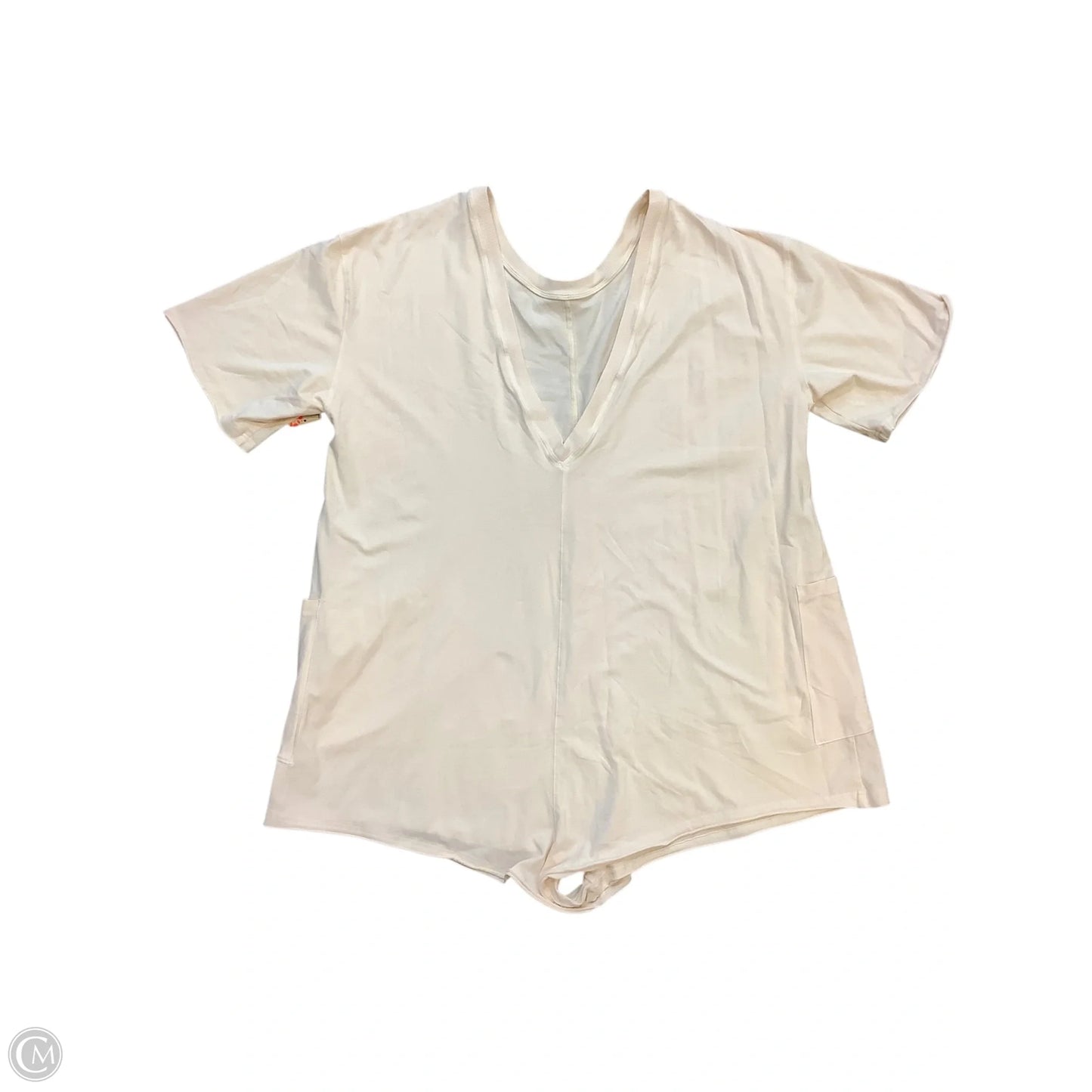 Romper By Free People In Cream, Size: L