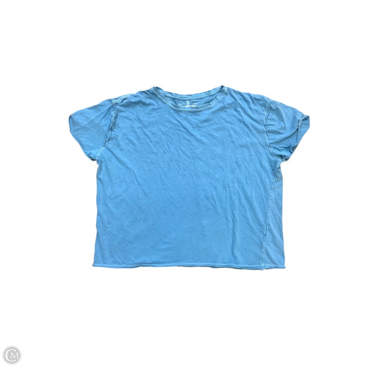 Top Short Sleeve Basic By We The Free In Blue, Size: L