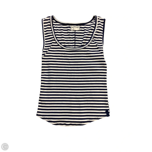 Top Sleeveless By We The Free In Striped Pattern, Size: L