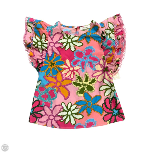 Top Sleeveless By Clothes Mentor In Multi-colored, Size: S
