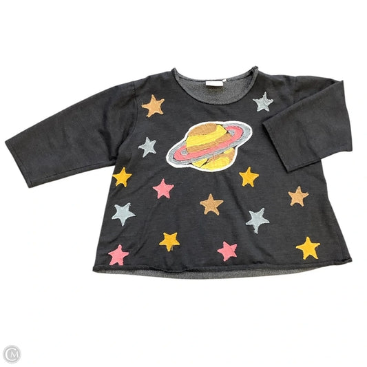 Sweatshirt Crewneck By Cmb In Grey, Size: Osfm