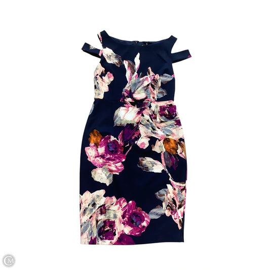 Dress Casual Maxi By Trina By Trina Turk In Navy, Size: 8