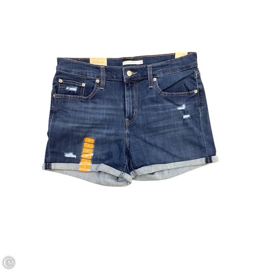 Shorts By Levis In Blue Denim, Size: 12(31)