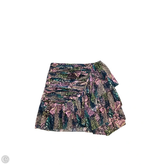 Skirt Midi By Anthropologie In Purple, Size: 10