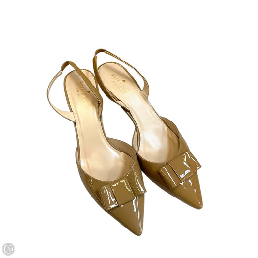 Shoes Designer By Kate Spade In Tan, Size: 10