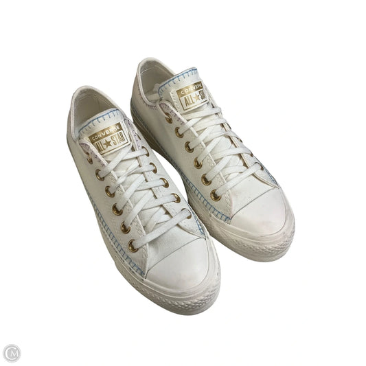 Shoes Sneakers Platform By Converse In White, Size: 5