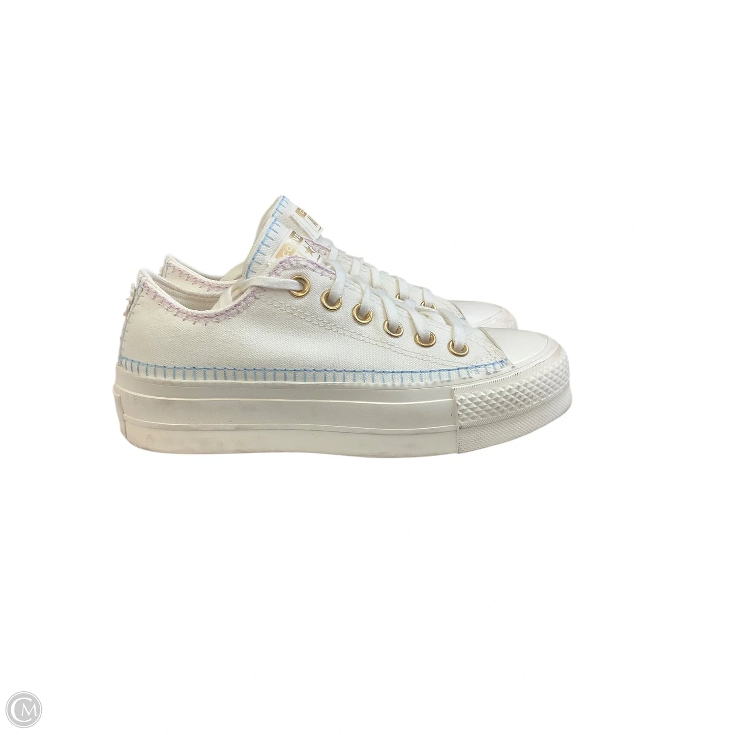Shoes Sneakers Platform By Converse In White, Size: 5