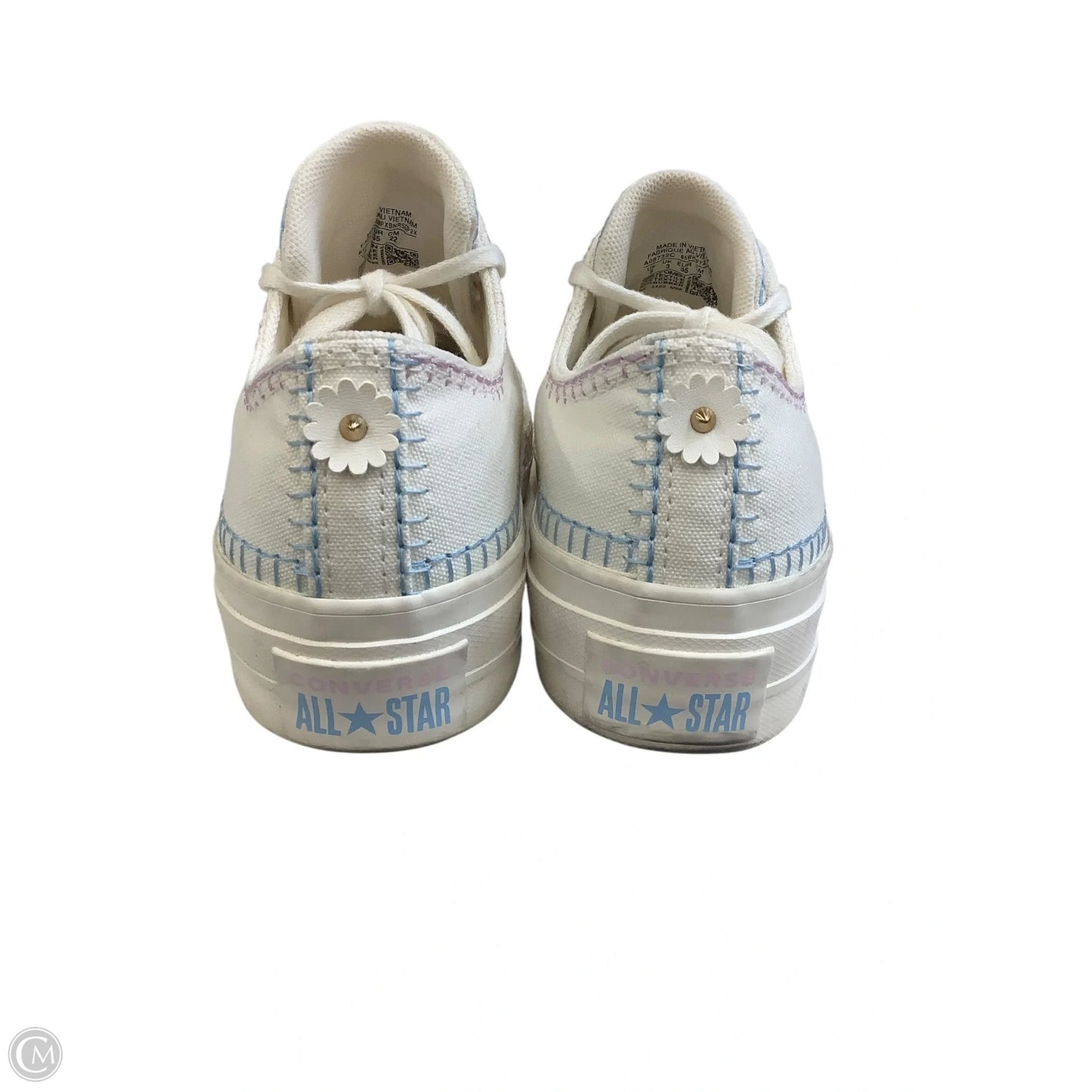 Shoes Sneakers Platform By Converse In White, Size: 5
