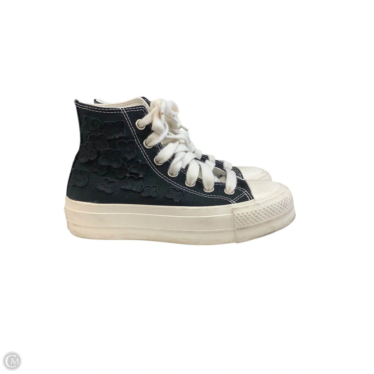 Shoes Sneakers Platform By Converse In Black, Size: 5.5