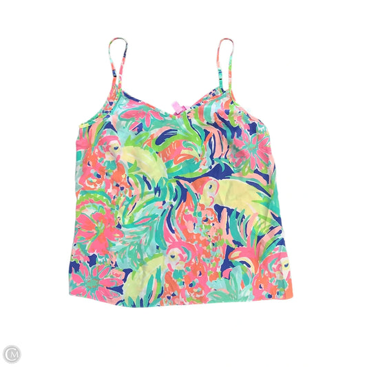 Top Sleeveless Designer By Lilly Pulitzer In Multi-colored, Size: S