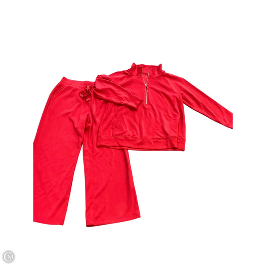 Lounge Set Pants By Livi Active In Red, Size: Xl