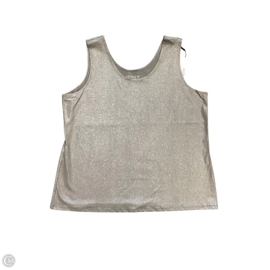 Top Sleeveless Basic By Chicos In Multi-colored, Size: Xl