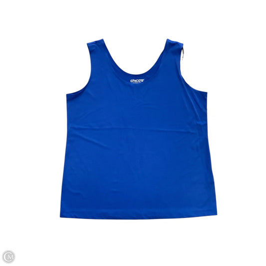 Top Sleeveless Basic By Chicos In Multi-colored, Size: Xl