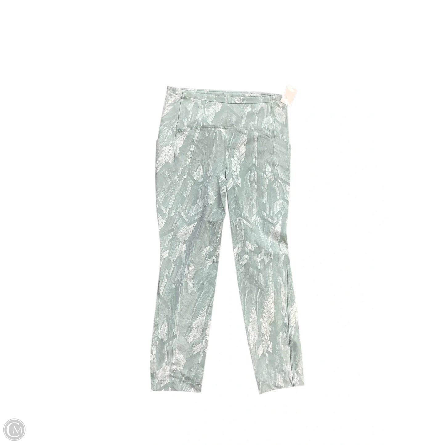 Athletic Leggings By Lululemon In Green, Size: 8