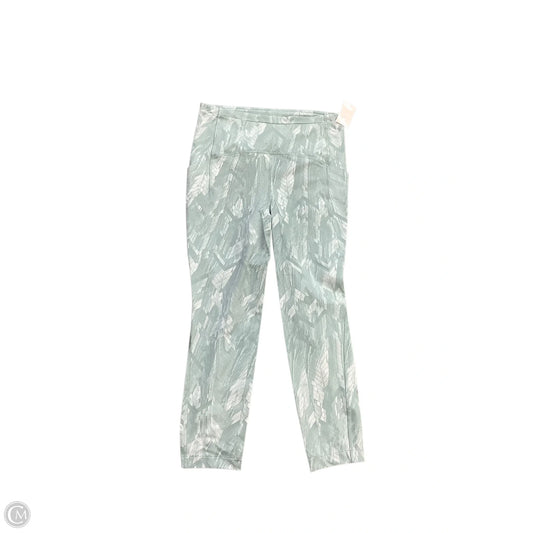 Athletic Leggings By Lululemon In Green, Size: 8