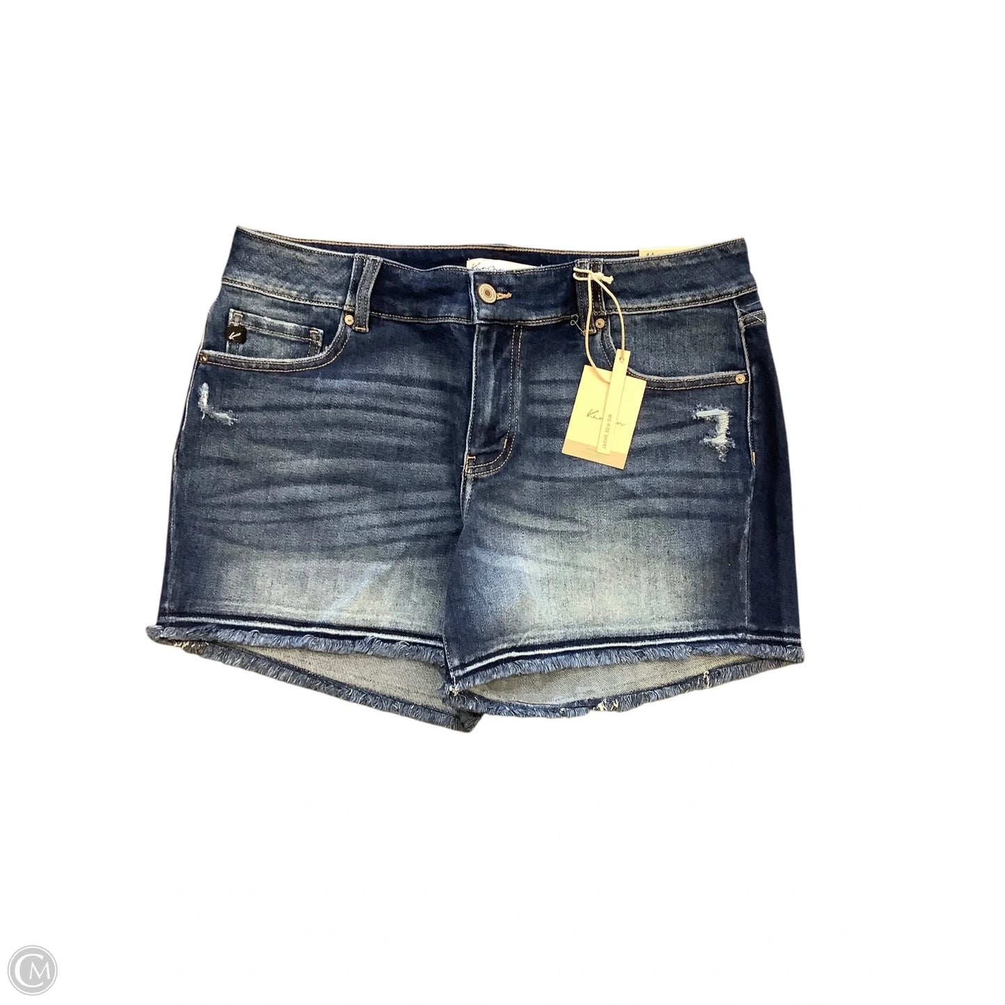 Shorts By Kancan In Blue Denim, Size: 14