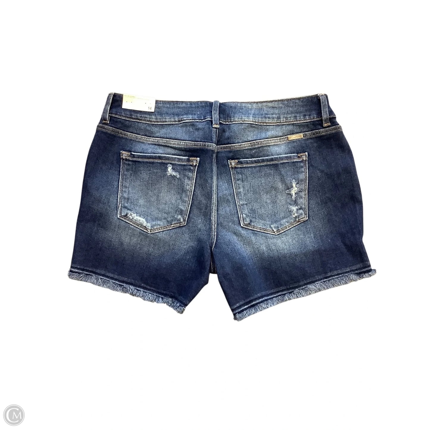 Shorts By Kancan In Blue Denim, Size: 14