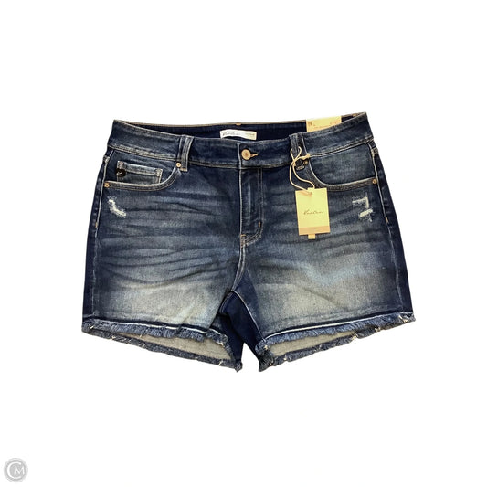 Shorts By Kancan In Blue Denim, Size: 16