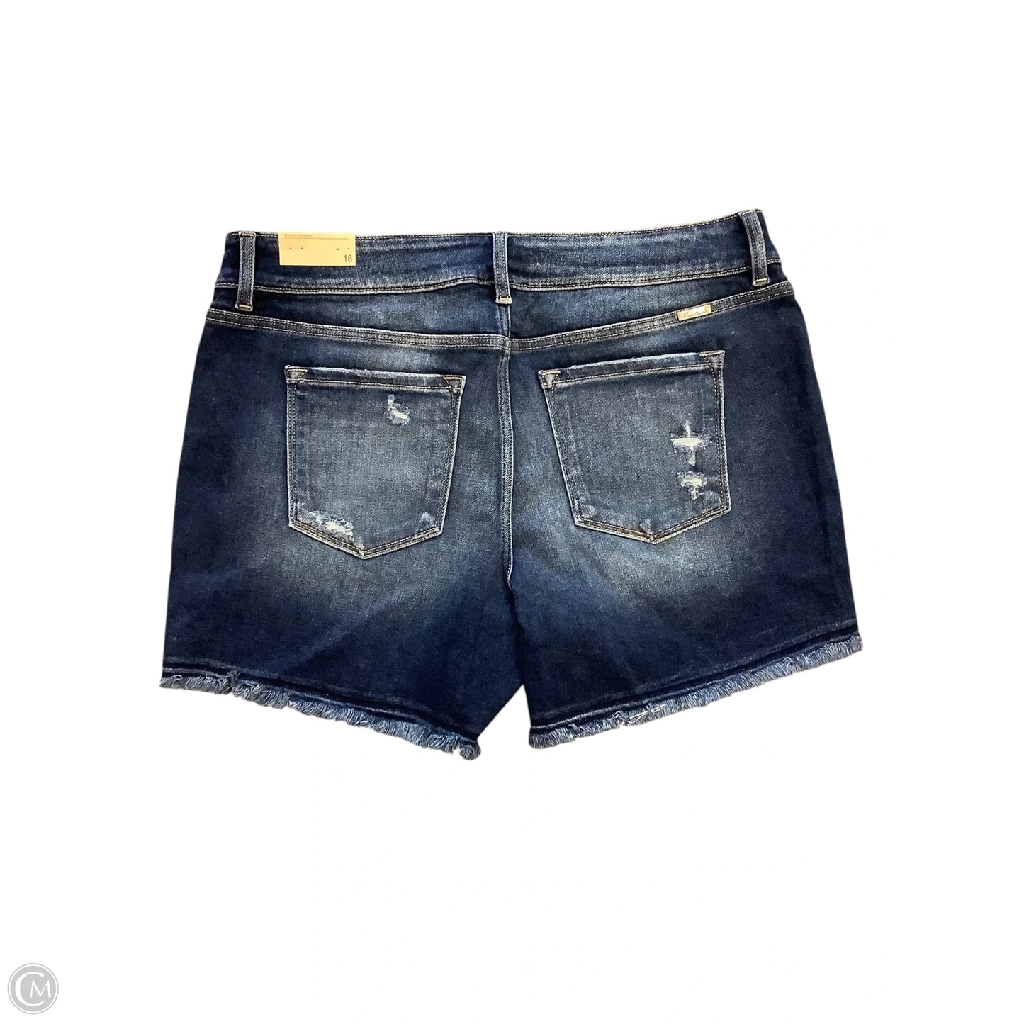 Shorts By Kancan In Blue Denim, Size: 16