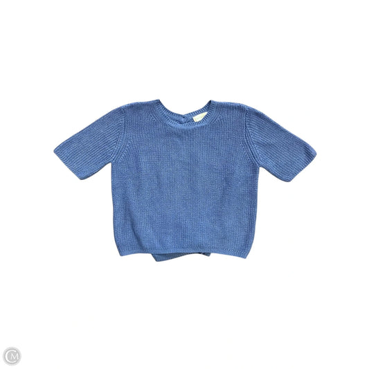 Sweater Short Sleeve By By Together In Blue, Size: S