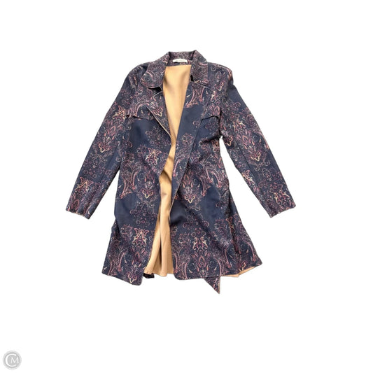 Jacket Other By Solitaire In Blue & Brown, Size: L