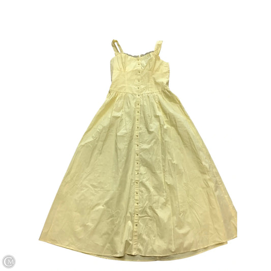 Dress Casual Maxi By Petal & Pup In Yellow, Size: L