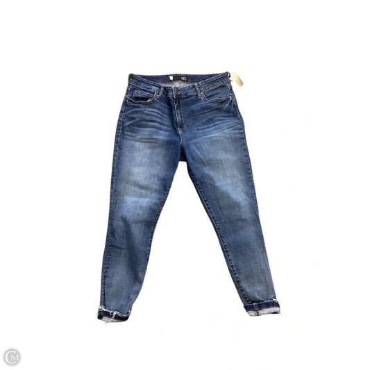 Jeans Skinny By Kut In Blue Denim, Size: 12