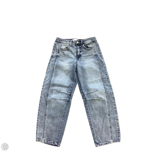 Jeans Wide Leg By Vervet In Blue Denim, Size: 6