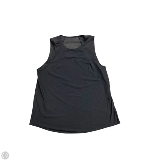 Athletic Tank Top By Lululemon In Black, Size: L