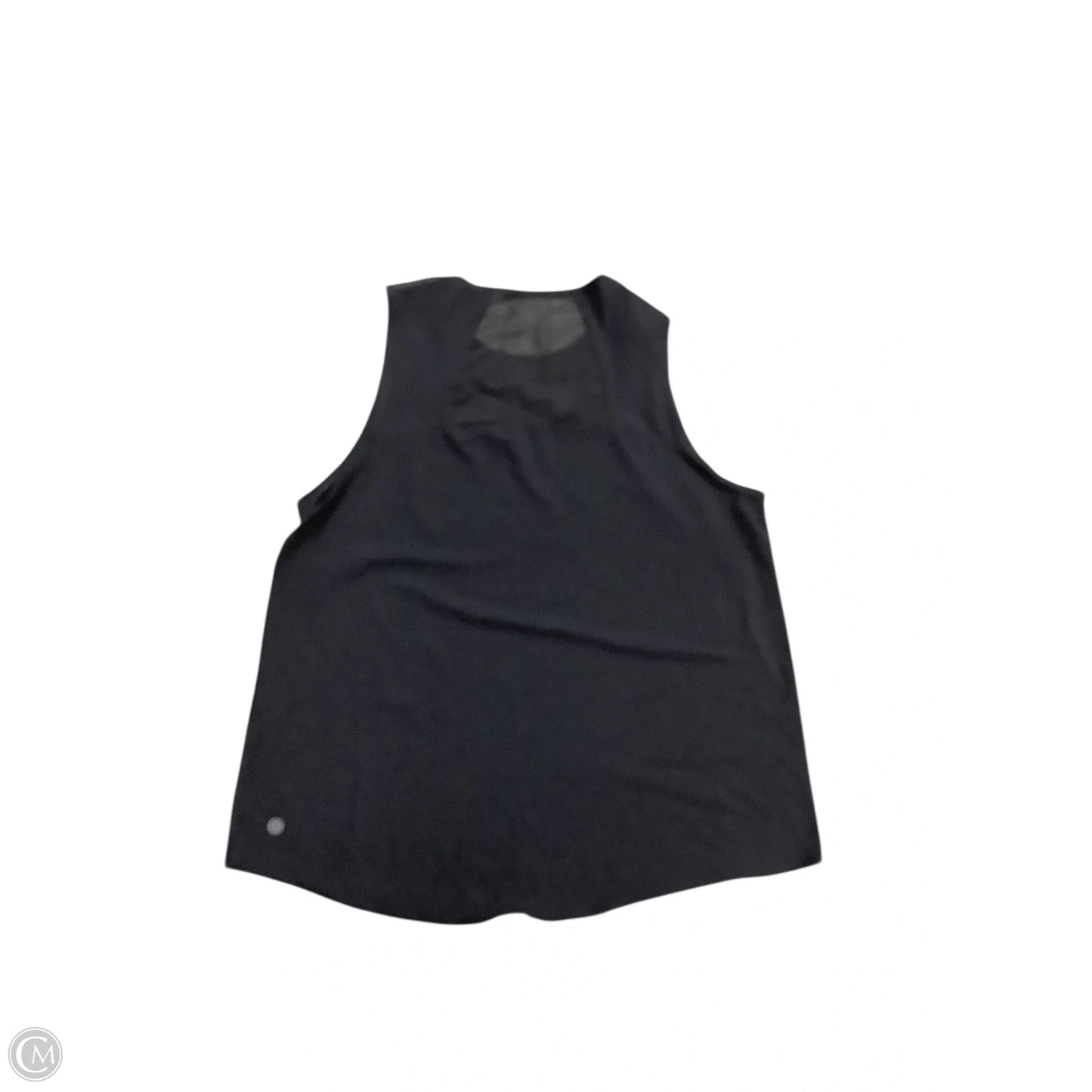 Athletic Tank Top By Lululemon In Black, Size: L