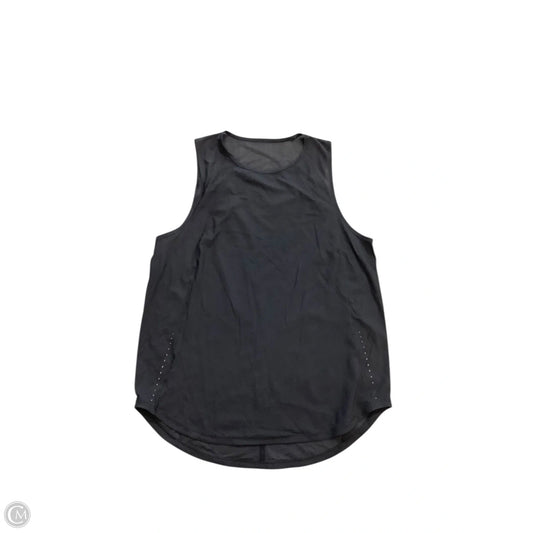 Athletic Tank Top By Lululemon In Black, Size: L